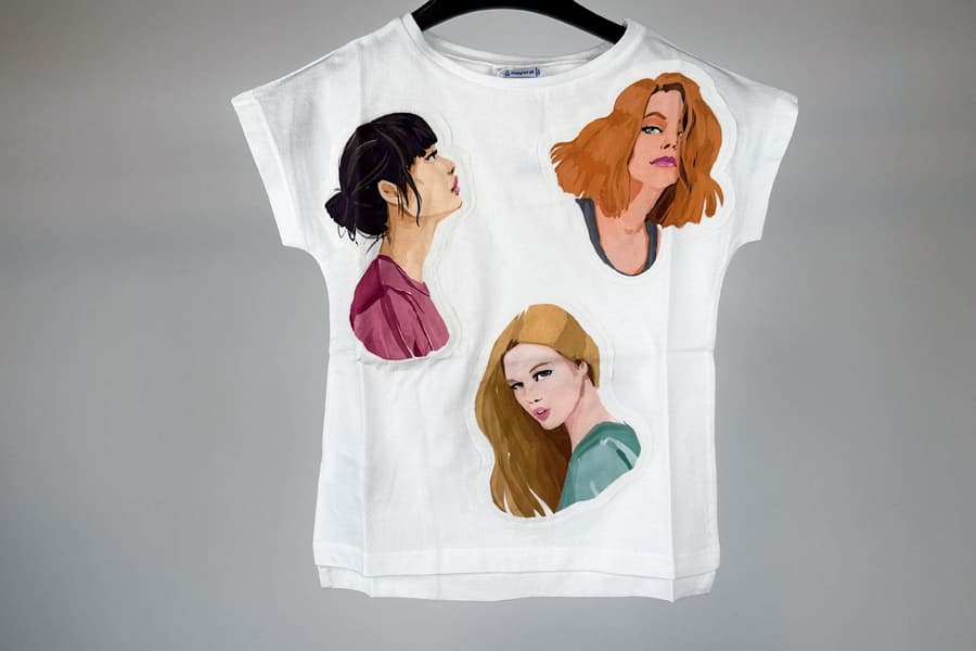 3 Kinder T-Shirts Mayoral, Gr. 128